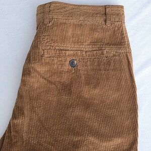 Carbon 2 Cobalt Mens Brown Wide Wale Corduroy Pants 100% Cotton Utility 36X32